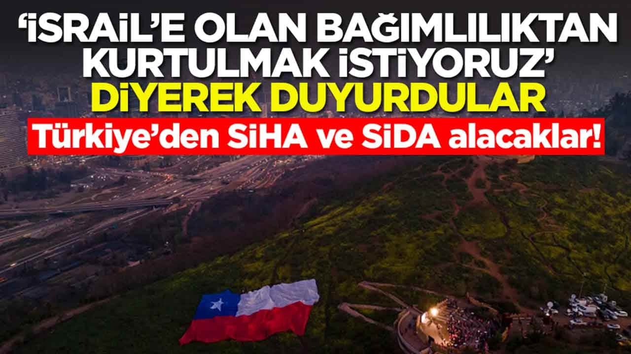 Türkiye'den SİDA alacaklar: 'İsrail'e olan bağımlılıktan kurtulmak istiyoruz' diyerek duyurdular