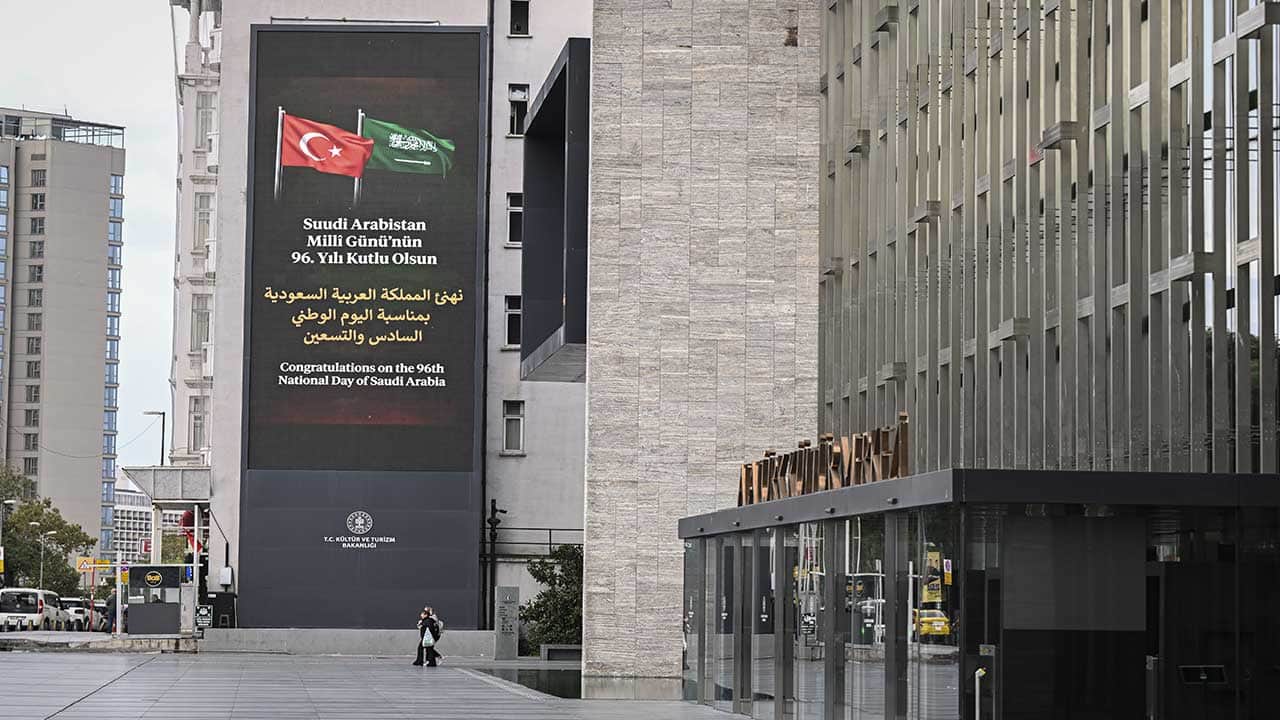 Foto - Türkiye'den Suudi Arabistan'a jest
