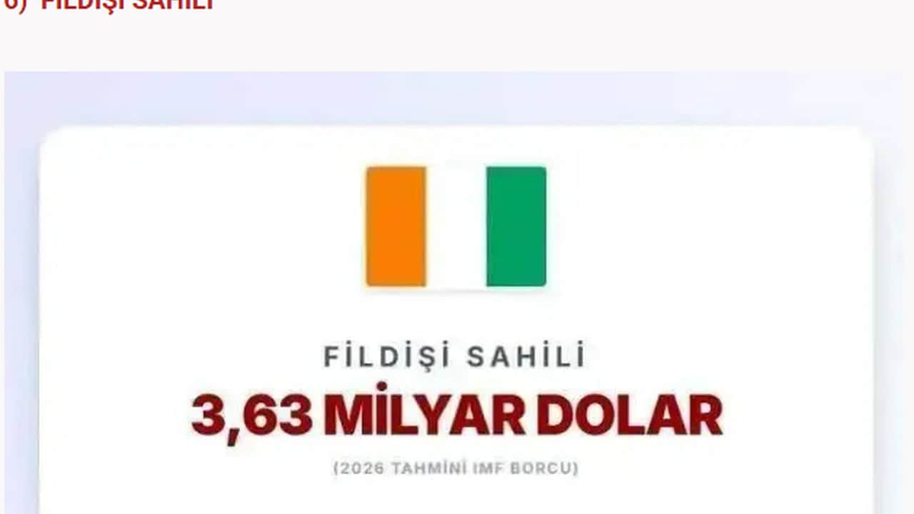 Foto - Türkiye’nin borcu açıklandı: İşte IMF’ye en çok borcu olan ülkeler