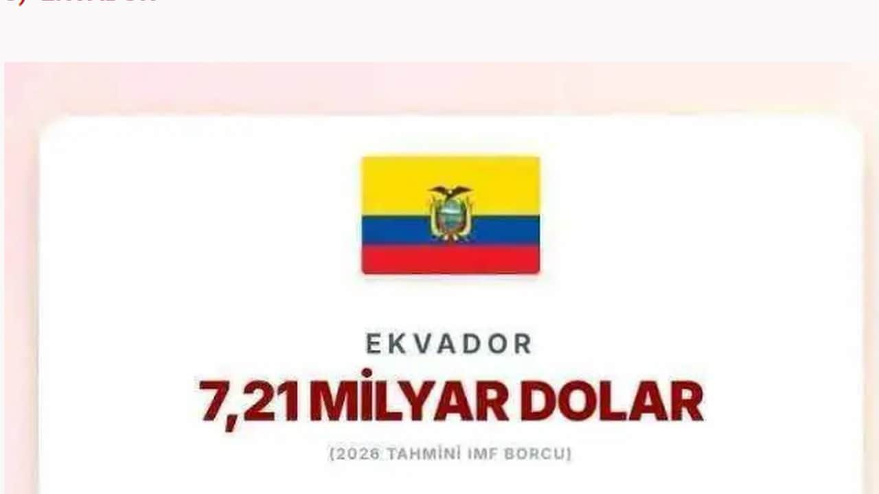 Foto - Türkiye’nin borcu açıklandı: İşte IMF’ye en çok borcu olan ülkeler
