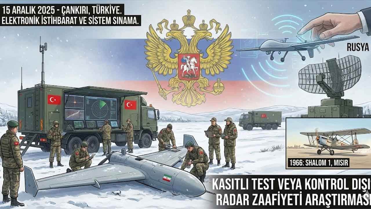 Foto - Türkiye'nin Çankırı'da düşürdüğü İHA ile ilgili şok planı açıkladı! Rusya bakın neyin peşindeymiş