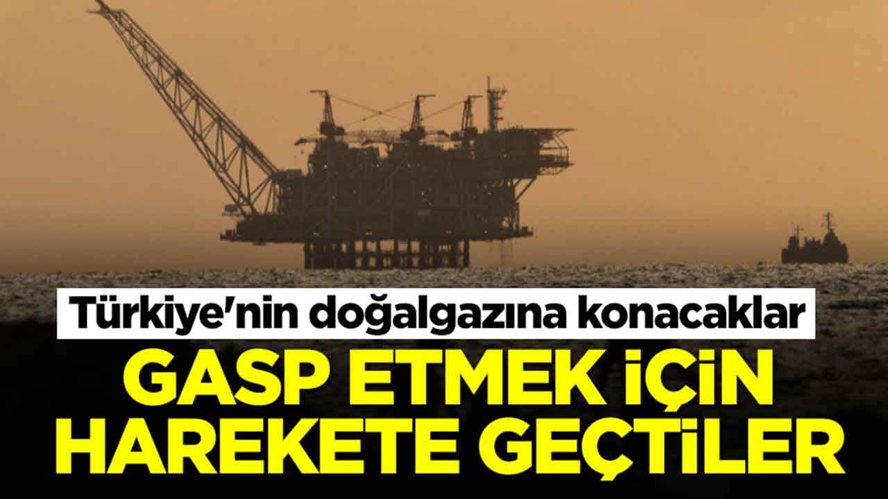 Türkiye'nin doğalgazına konacaklar: Göz göre göre gasp edecekler