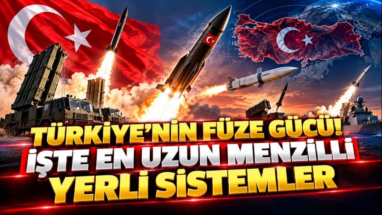 Türkiye’nin füze gücü büyüyor! İşte en uzun menzilli yerli sistemler