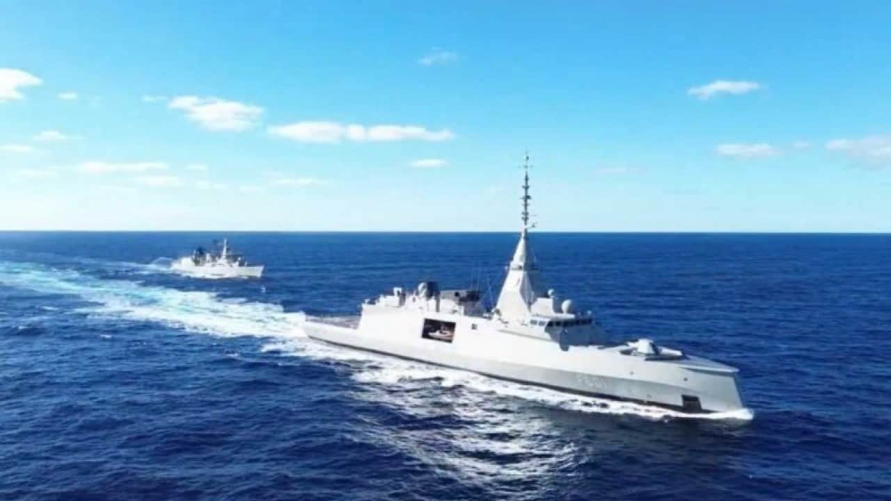Foto - Türkiye'nin TF-2000 gemisine karşı aldılar! Gemi harekete geçti
