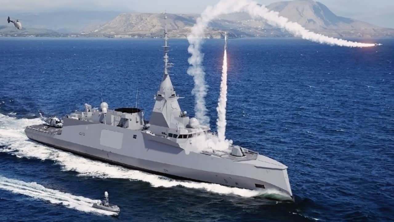 Foto - Türkiye'nin TF-2000 gemisine karşı aldılar! Gemi harekete geçti