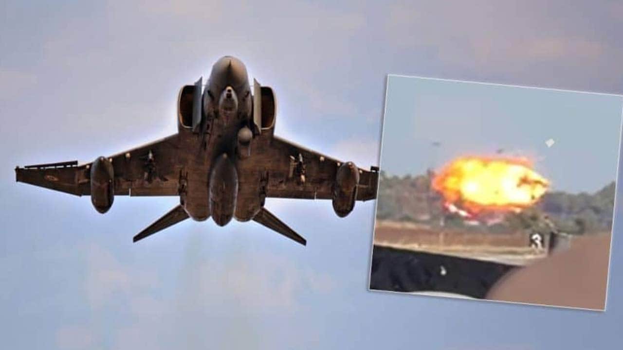 Foto - Türkiye'ye aba altından sopa göstermeye kalkıyorlardı... Savaş uçağı çakıldı! Pilotların durumu belli oldu