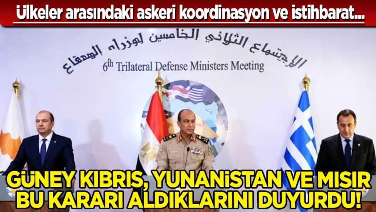 Türkiye’ye kafa tutan Yunanistan, İki ülke ile 'enerji sahalarını ve altyapılarını ortak koruma' kararı aldı