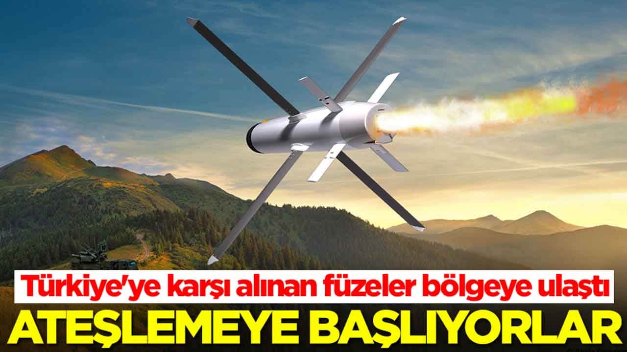 Türkiye'ye karşı alınan füzeler bölgeye ulaştı: Atışlara başlıyorlar