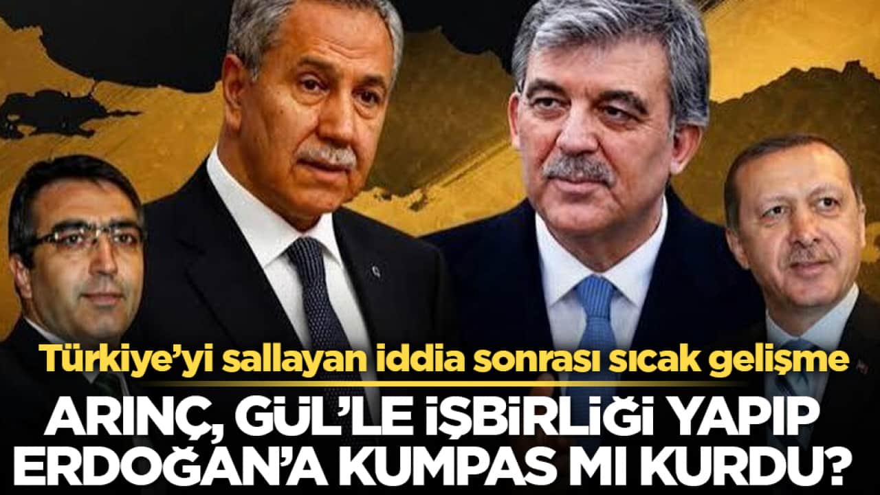 Türkiye’yi sallayan iddia sonrası sıcak gelişme! Bülent Arınç, Abdullah Gül’le işbirliği yapıp Erdoğan’a kumpas mı kurdu? 