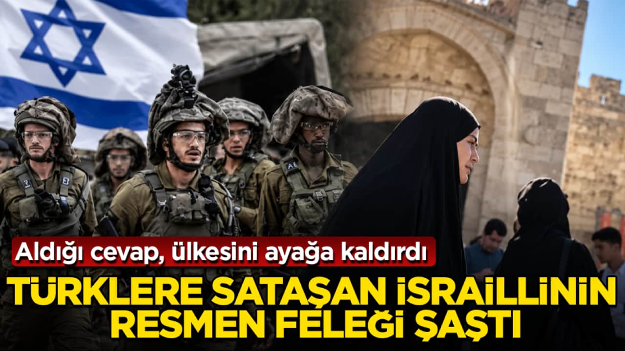 Türklere sataşan İsraillinin resmen feleği şaştı! Aldığı cevap, ülkesini ayağa kaldırdı