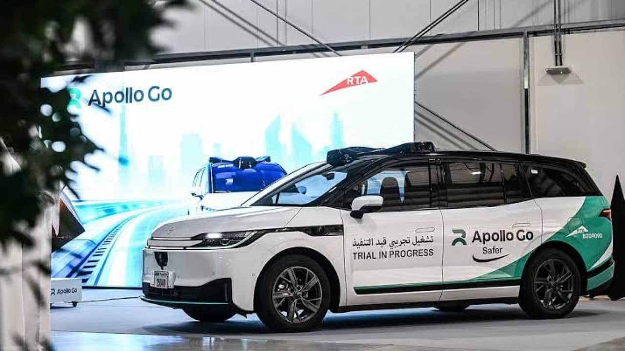 Foto - Uber ve Baidu’nun sürücüsüz taksileri Dubai yollarına çıktı
