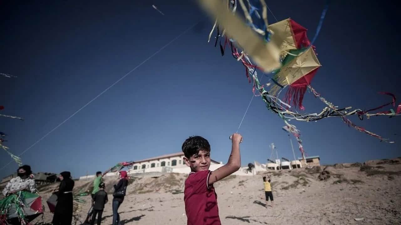 Foto - ‘Uçurtma’ nedeniyle Gazze'ye sürgün ve saldırı tehdidi Soykırımcı Netanyahu yine kan peşinde