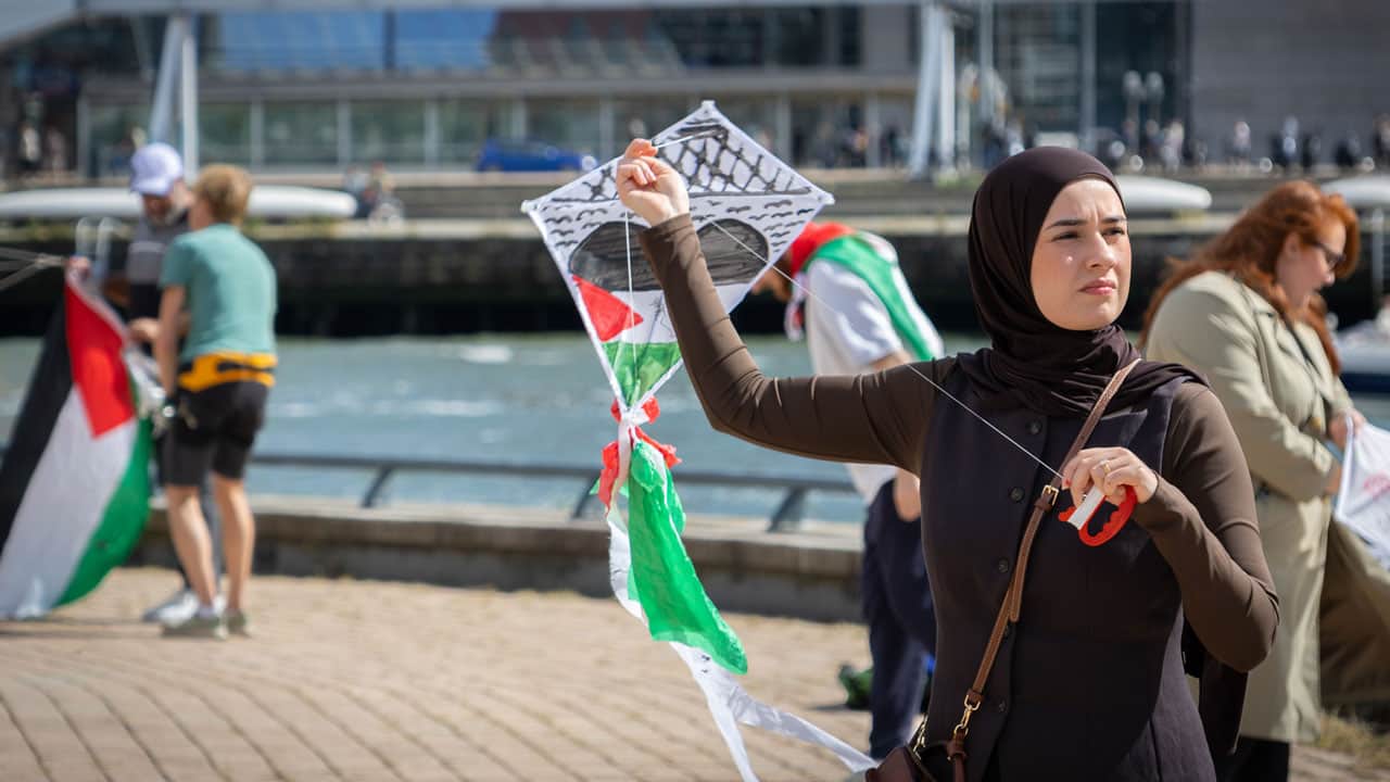 Foto - Uçurtmalar peş peşe havalandı! Gazze için 11 kent aynı anda gökyüzüne baktı