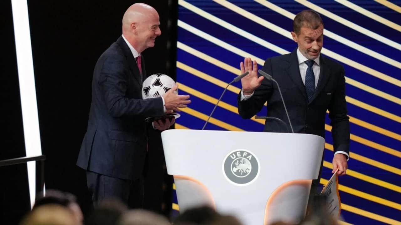 Foto - UEFA ile FIFA arasında kriz yaşanıyordu! Ceferin’den ‘aday değilim’ açıklaması
