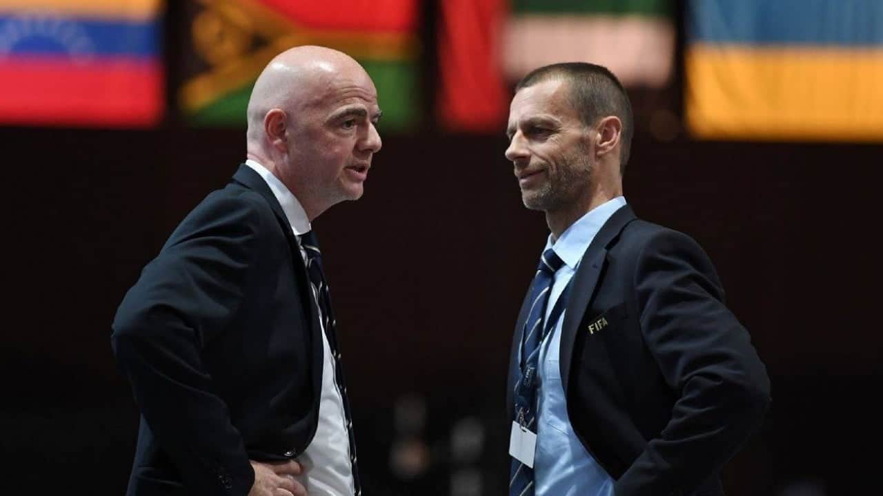 Foto - UEFA ile FIFA arasında kriz yaşanıyordu! Ceferin’den ‘aday değilim’ açıklaması