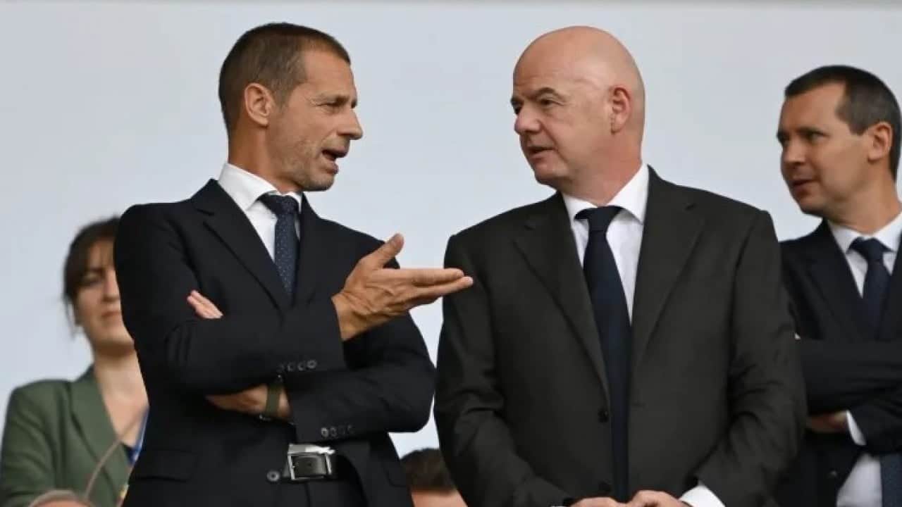 UEFA ile FIFA arasında kriz yaşanıyordu! Ceferin’den ‘aday değilim’ açıklaması