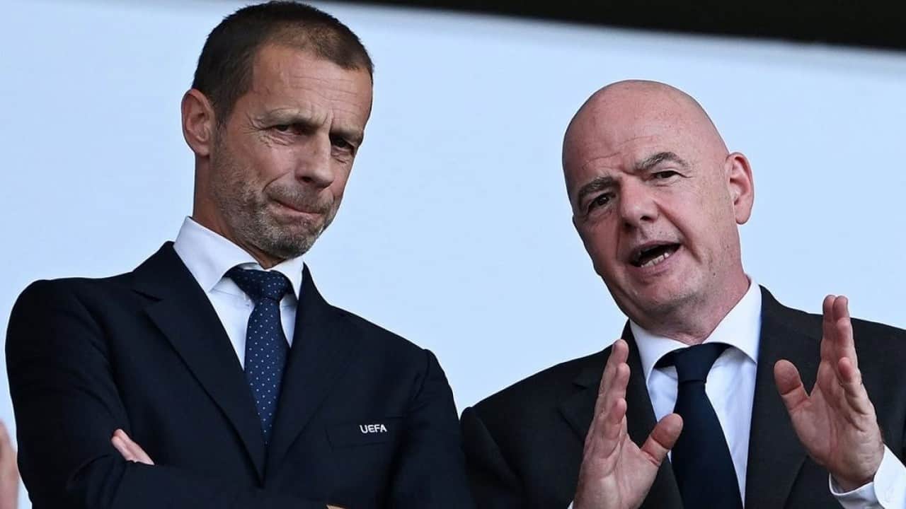 Foto - UEFA ile FIFA arasında kriz yaşanıyordu! Ceferin’den ‘aday değilim’ açıklaması