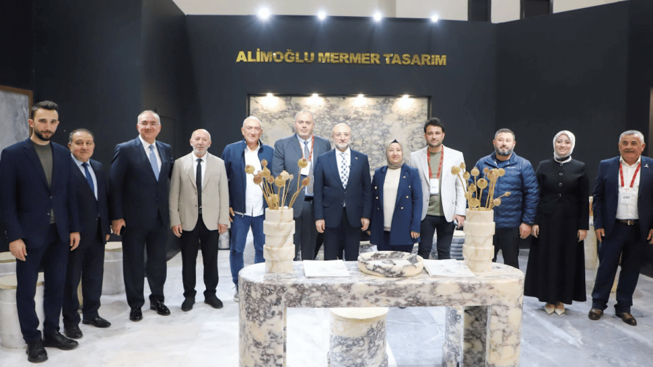 Foto - Uluslararası Doğaltaş ve Teknolojileri Fuarı'na Av. Turgay Şahin çıkarması... 