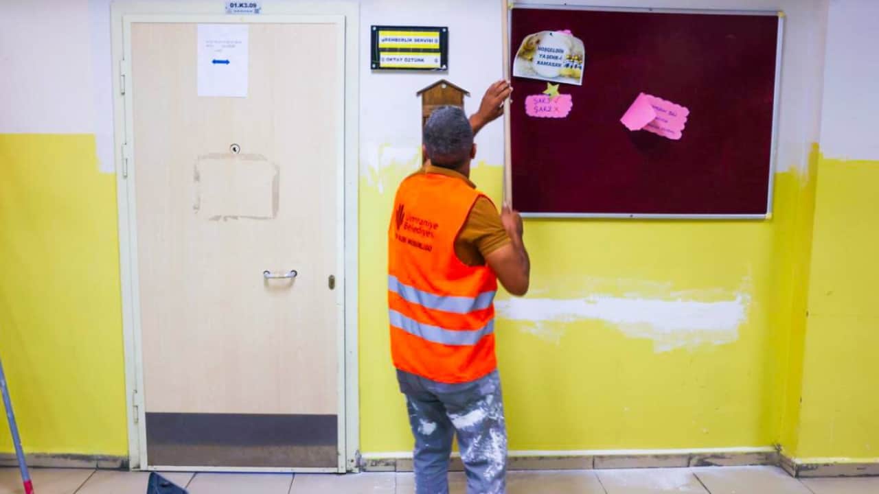Foto - Ümraniye’de okullarda yaz mesaisi: Yeni eğitim dönemine pırıl pırıl hazırlanıyor