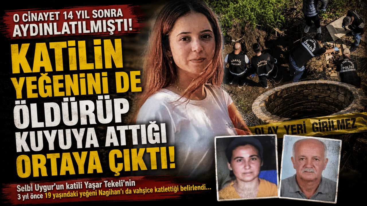 Vahşetin sınırı yok! Kayıp dosyasından seri cinayet çıktı! 19 yaşındaki yeğenini de kuyuya atmış