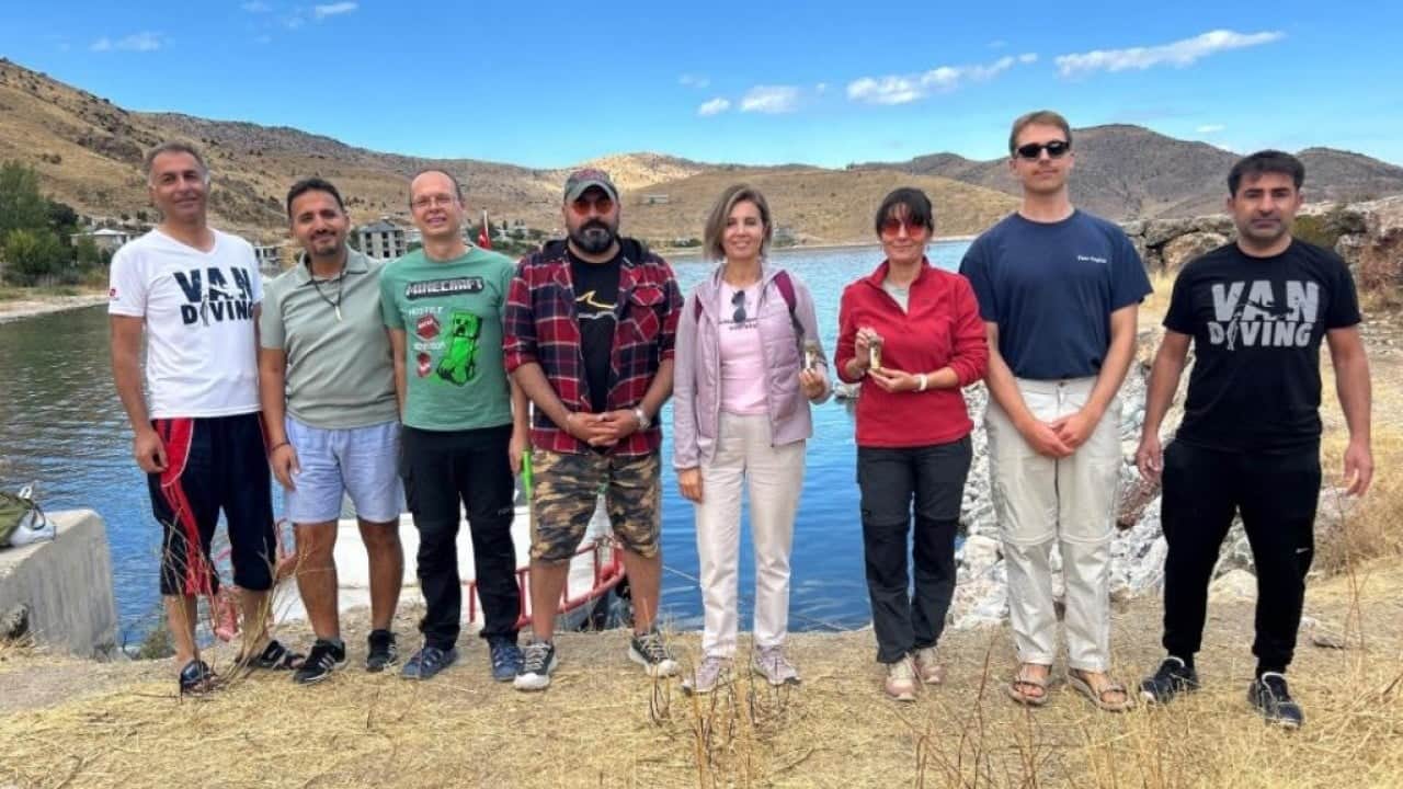 Foto - Van Gölü'nde Mars'ın izleri aranıyor! Bilim insanları çalışmalara başladı