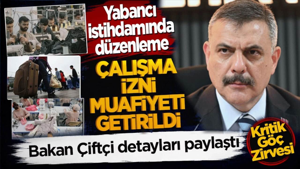 Yabancı istihdamında düzenleme: Çalışma izni muafiyeti geldi