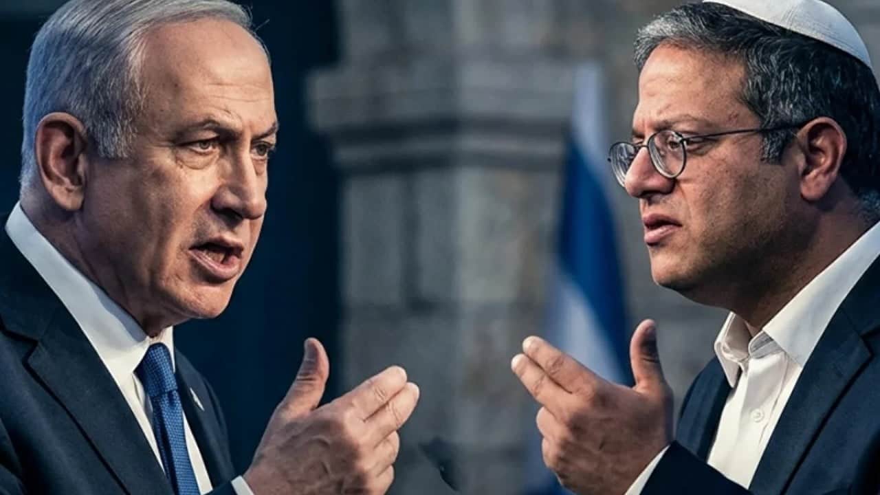 Foto - Yaklaşan seçim öncesi Netanyahu-Ben-Gvir kapışması Kan emici iblisler birbirlerine düştü