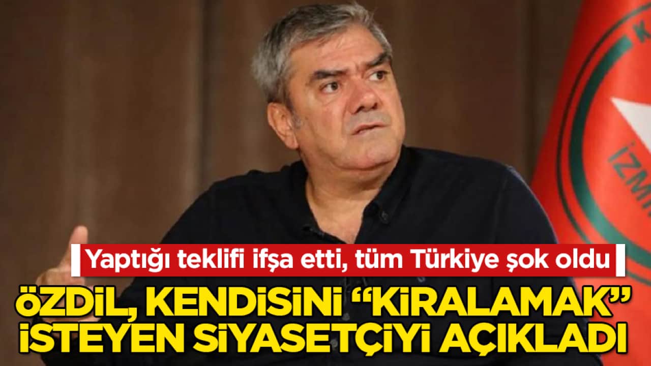 Yaptığı teklifi ifşa etti, tüm Türkiye şok oldu! Yılmaz Özdil, kendisini "kiralamak" isteyen siyasetçiyi açıkladı