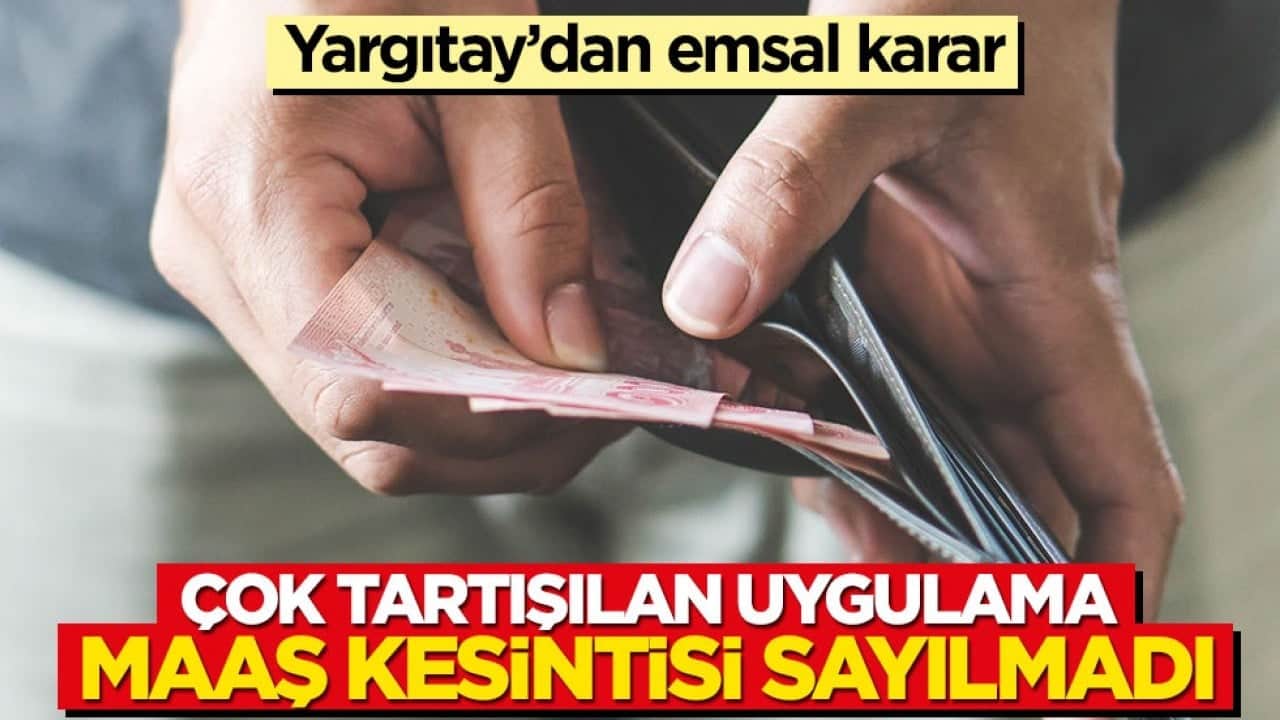 Yargıtay'dan emsal bahşiş kararı: 'Havuz sistemi' ücret kesintisi sayılmadı!