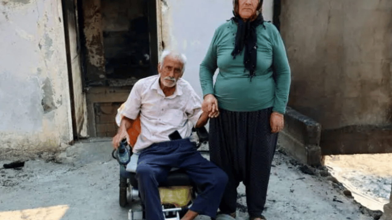 Foto - Yaşlı çift yetkililerden yardım istedi: Ana yurdum burası dayanamıyorum!