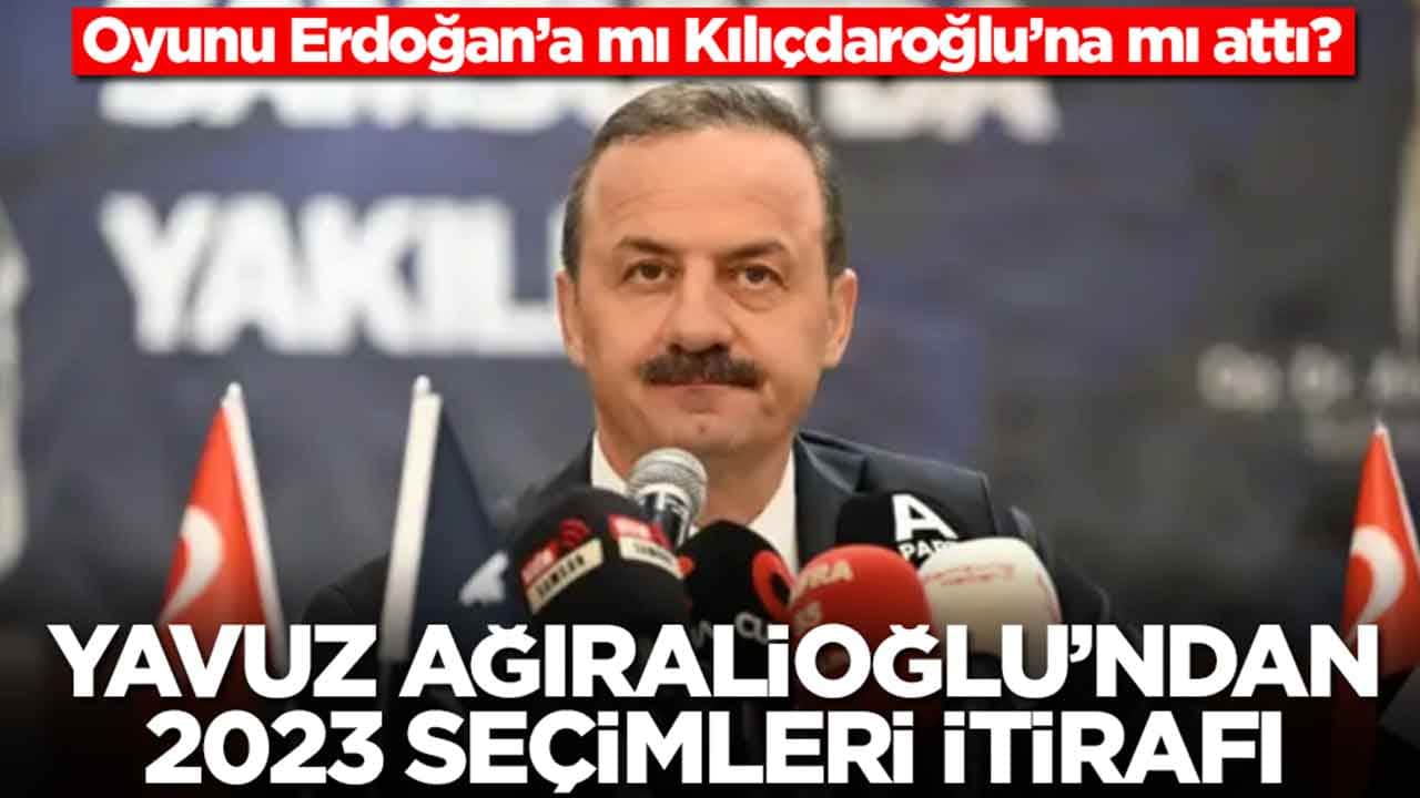 Yavuz Ağıralioğlu 2023 seçimlerinde oyunu Erdoğan'a mı Kılıçdaroğlu'na mı attı? İşte cevabı