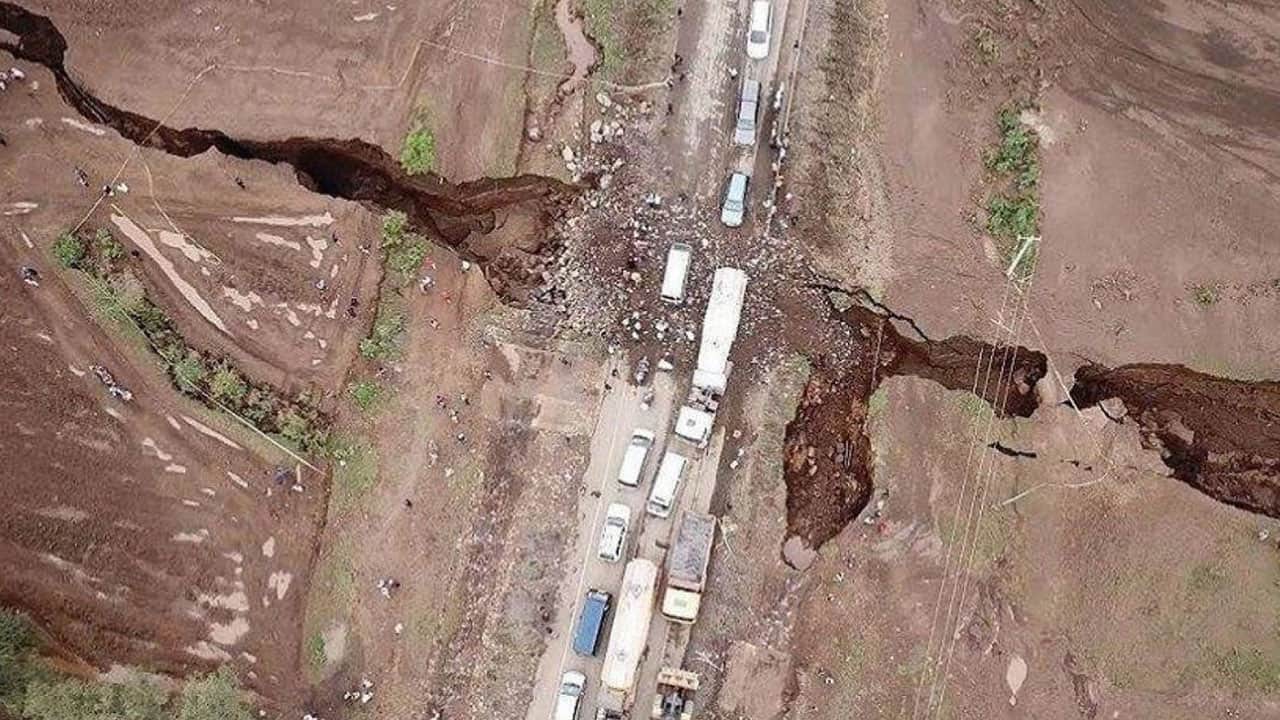 Foto - Yeni bir okyanusun oluşumu hızlandı! Afrika kıtası gözlerimizin önünde bölünüyor 