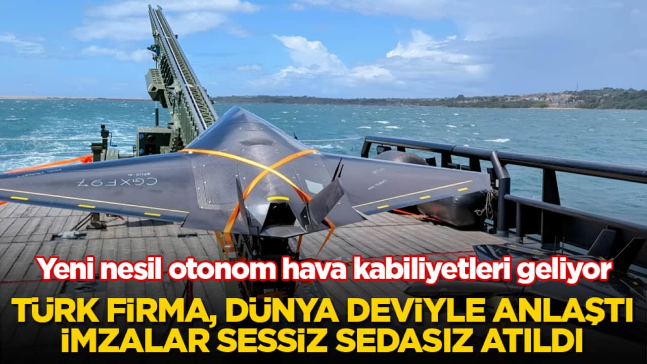 Yeni nesil otonom hava kabiliyetleri geliyor: Türk firma, dünya deviyle anlaştı, imzalar sessiz sedasız atıldı