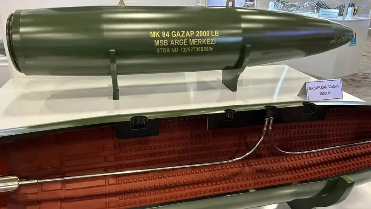 Foto - Yerin altını üstüne getiren dünyanın en güçlü nükleer olmayan bombası GAZAP'ı Türkiye'den istediler