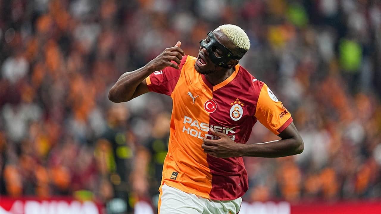 Foto - Yok böyle bir hareket: Osimhen sevinç gösterisine katılmadı: Galatasaray taraftarından övgü
