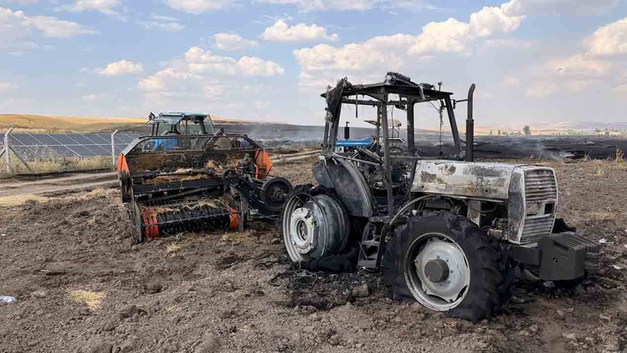 Foto - Yozgat'ta korkutan yangın! 150 dekarlık ekili arazi kül oldu