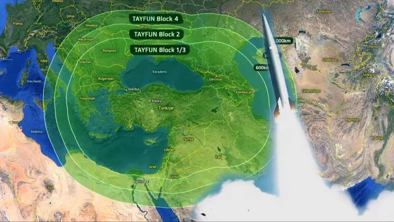 Foto - Yunanistan ve İsrail artık doğrudan menzilde! Türkiye’nin canavar silahı TAYFUN-2 sınırları aştı, ortalık karıştı 