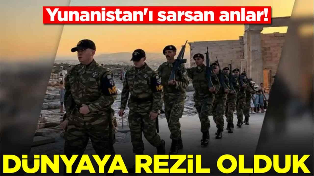 Yunanistan'ı sarsan anlar: Dünyaya rezil olduk