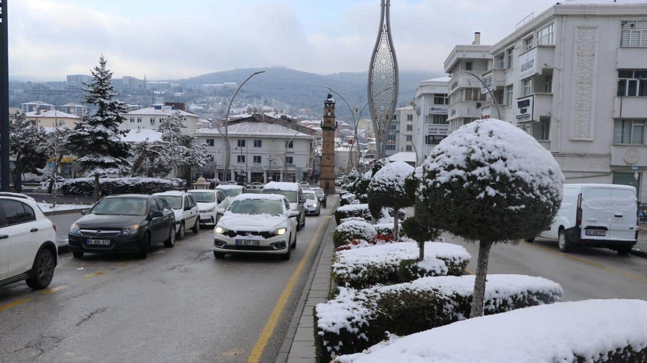 Foto - Yurdun bazı bölgelerinde kar yağışı etkili oluyor