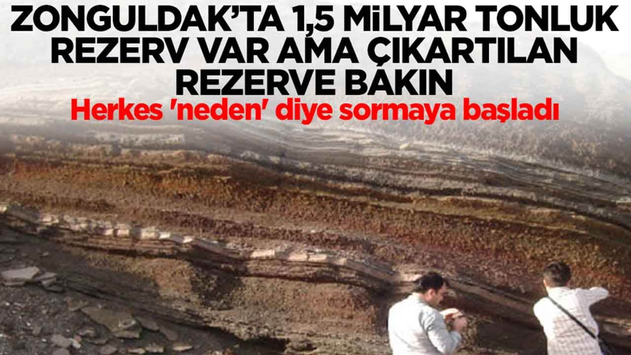 Zonguldak'ta 1.5 milyar tonluk hazine var, çıkartılan rezerve bakın: Herkes 'neden' diye sormaya başladı