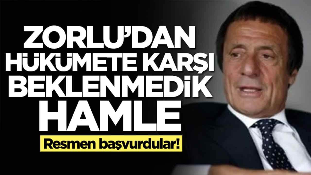 Zorlu Holding'den hükümete karşı beklenmedik hamle: Resmen başvurdular