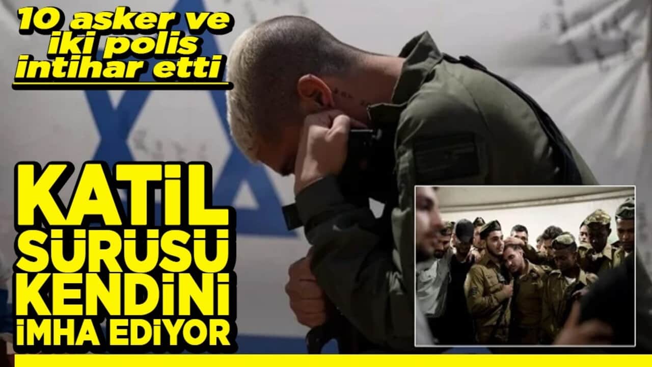 10 asker ve iki polis intihar etti Katil sürüsü kendini imha ediyor