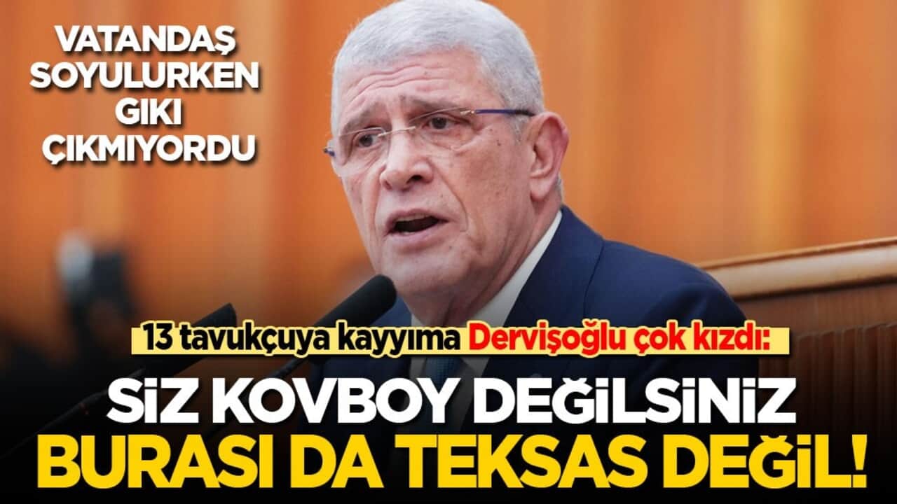 13 tavukçuya kayyım atanması en çok Dervişoğlu’nu kızdırdı: Siz kovboy değilsiniz, burası da Teksas değil!