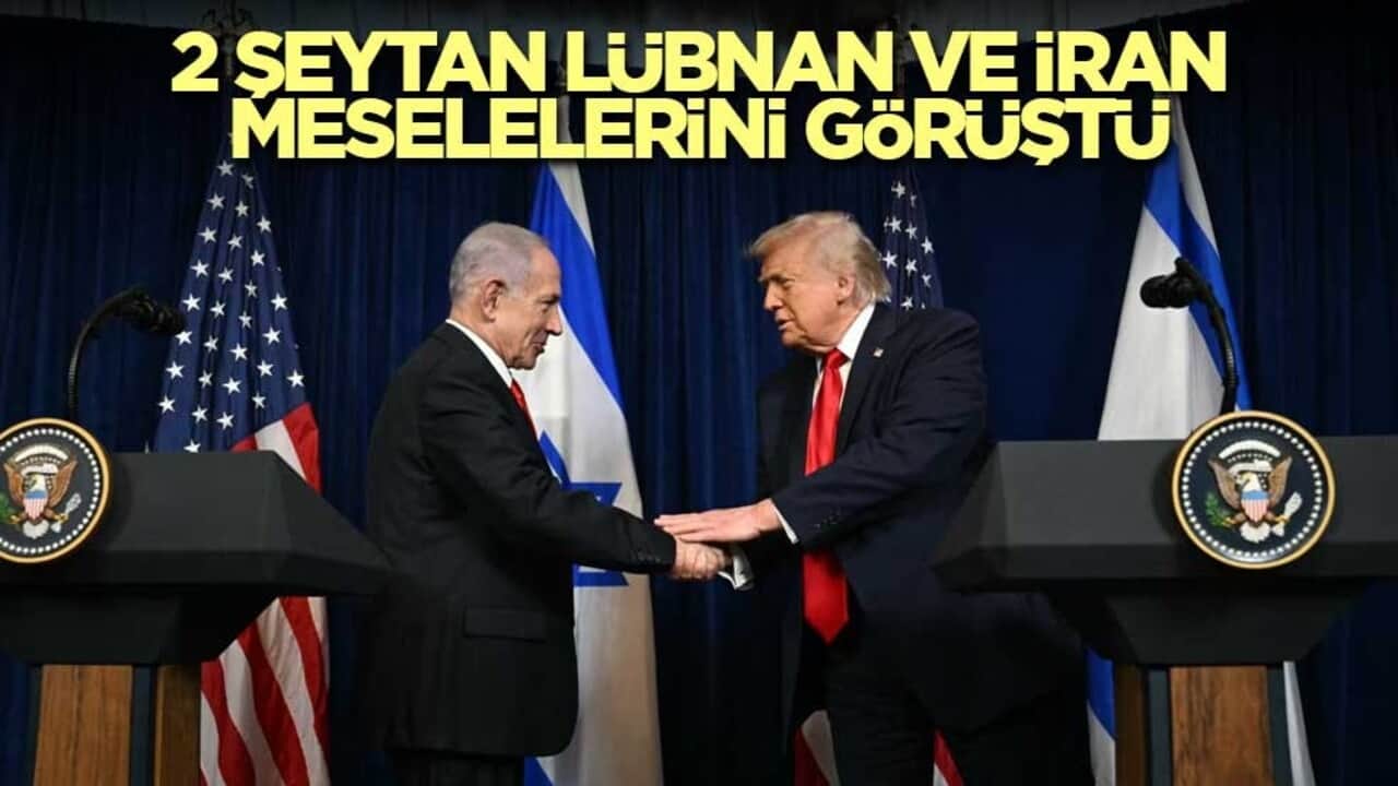 2 şeytan Lübnan ve İran meselelerini görüştü
