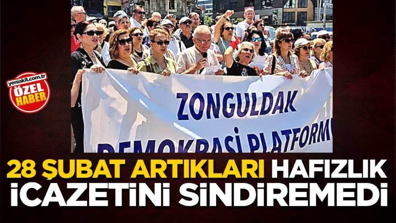 28 Şubat artıkları, hafızlık icazetini sindiremedi