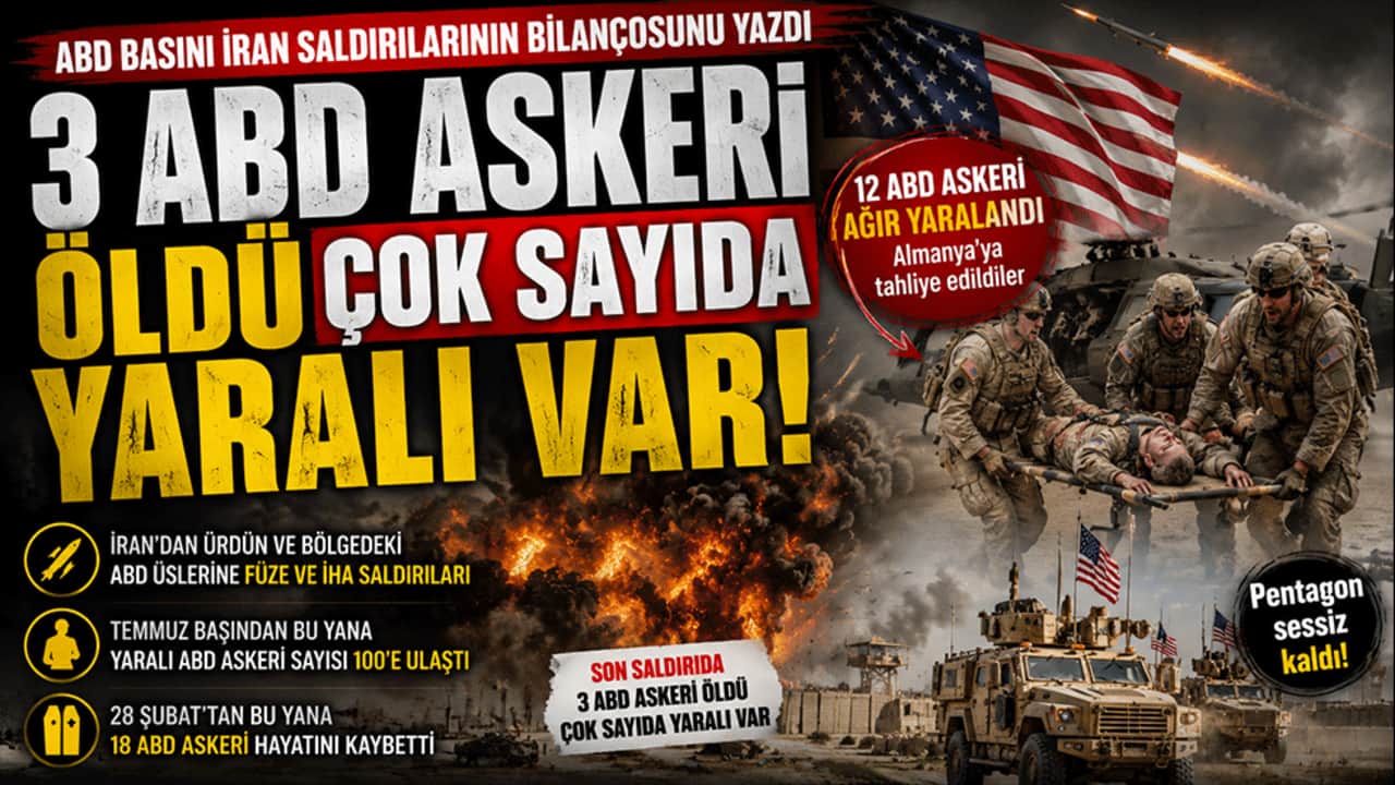 3 ABD askeri öldü çok sayıda yaralı var! ABD basını İran saldırılarının bilançosunu yazdı