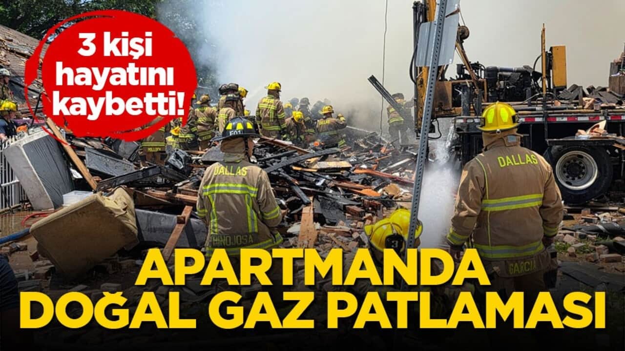 3 kişi hayatını kaybetti! Apartmanda doğal gaz patlaması