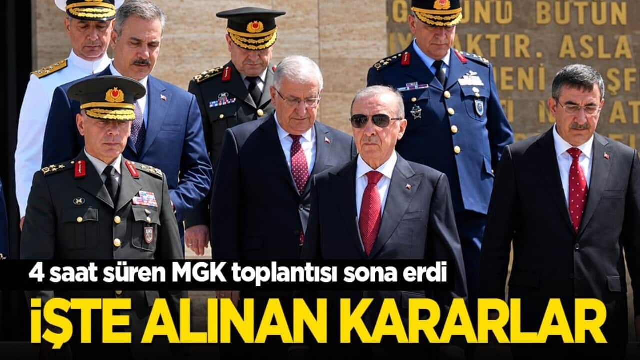 4 saat süren MGK toplantısı sona erdi! İşte alınan kararlar...