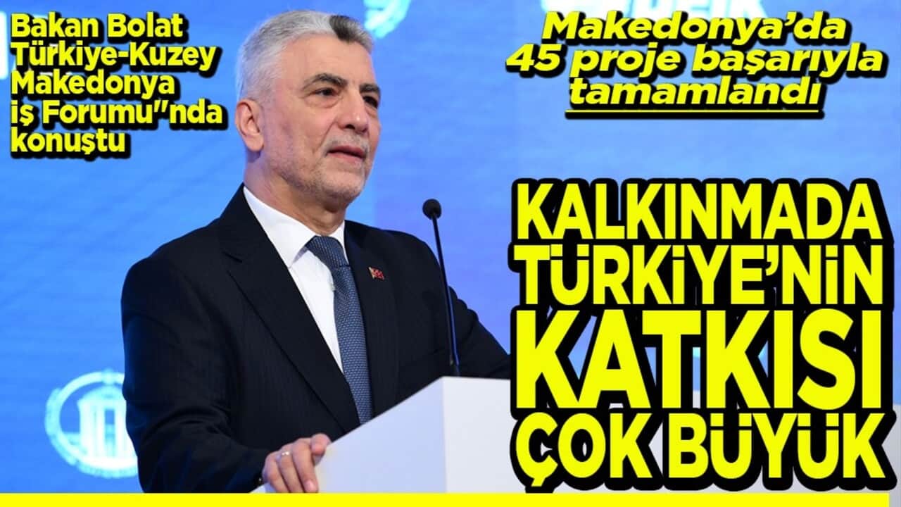 45 proje başarıyla tamamlandı Kalkınmada Türkiye’nin katkısı çok büyük