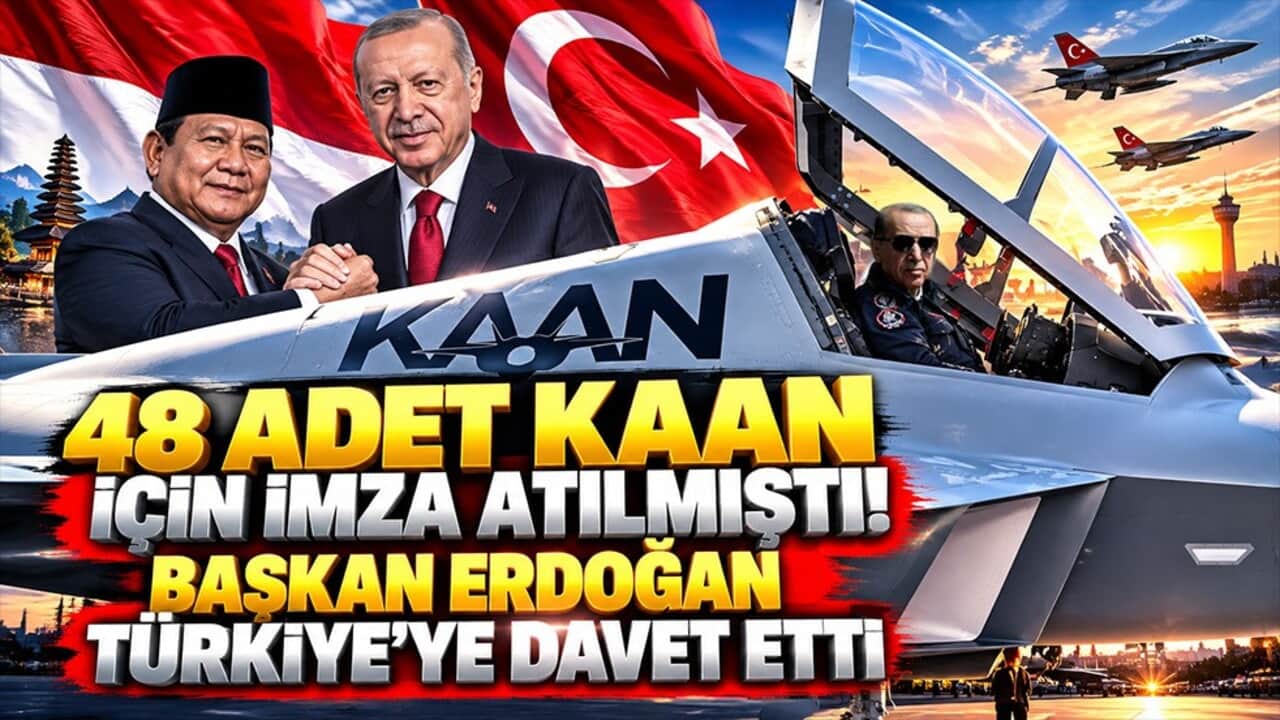 48 adet KAAN için imza atılmıştı! Erdoğan Türkiye’ye davet etti